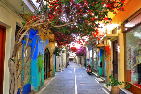 From Chania: Rethymno City & Lake Kournas Private Day Tour