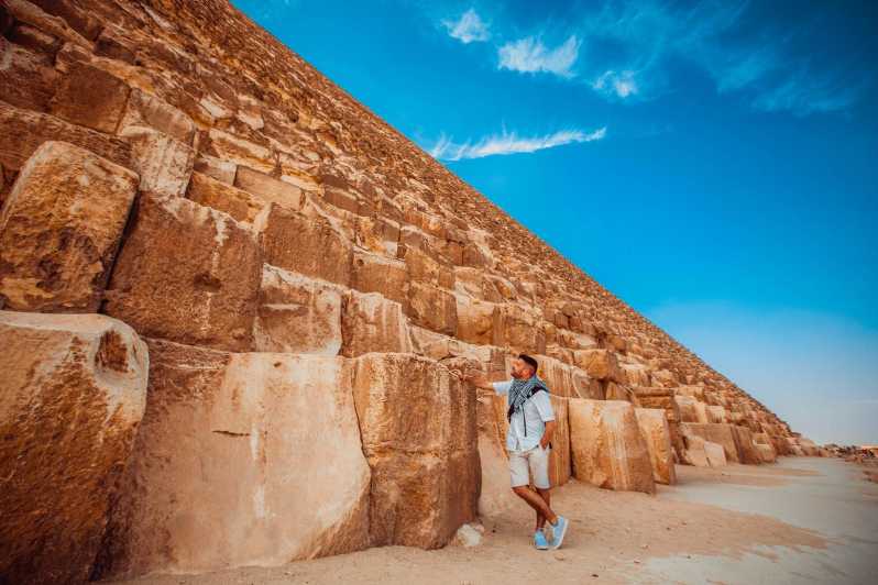 Ze Safagy/Soma Bay: Pyramidy a Egyptské muzeum Celodenní prohlídka