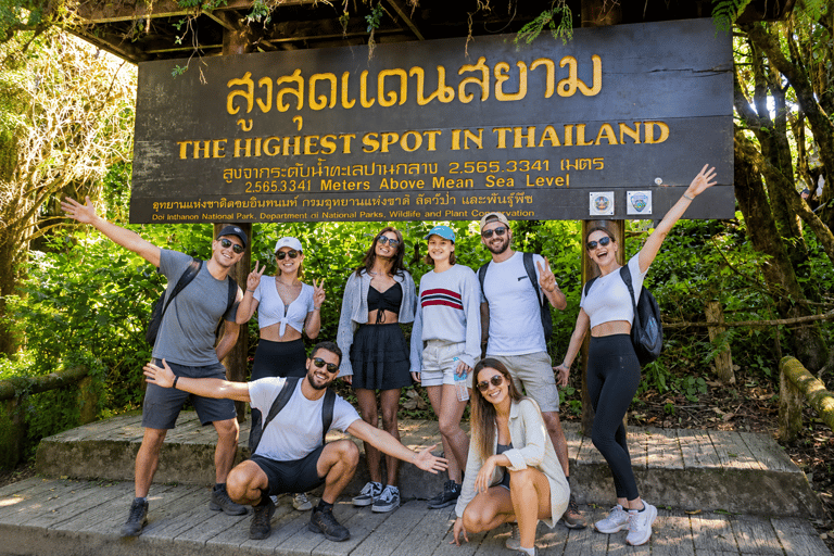 Chiang Mai: Doi Inthanon National Park Waterfalls & Pagodas