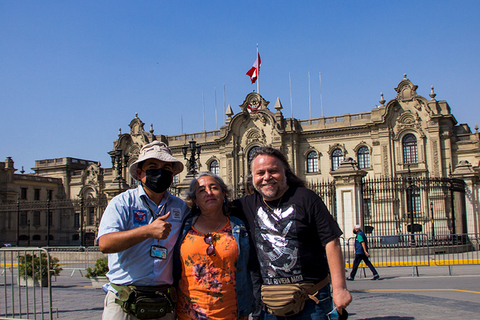 Lima: stadstour met kleine groepen met Pisco Sour en catacomben