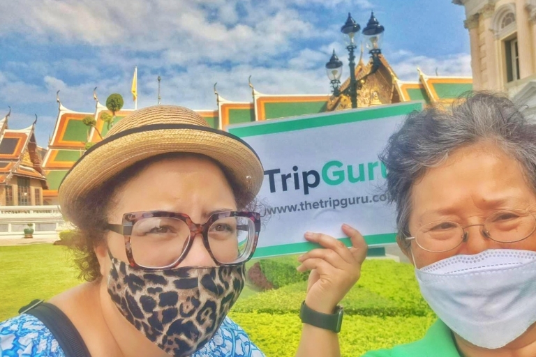 Bangkok: Großer Palast, Schwimmender Markt & Maeklong-MarktKleingruppentour mit Hoteltransfers ab Bangkok