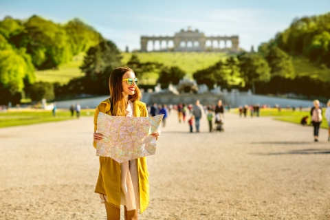 Vienne : visite privée coupe-file du château de Schönbrunn3,5 heures: Grand Tour du Palais et du Jardin avec Transport