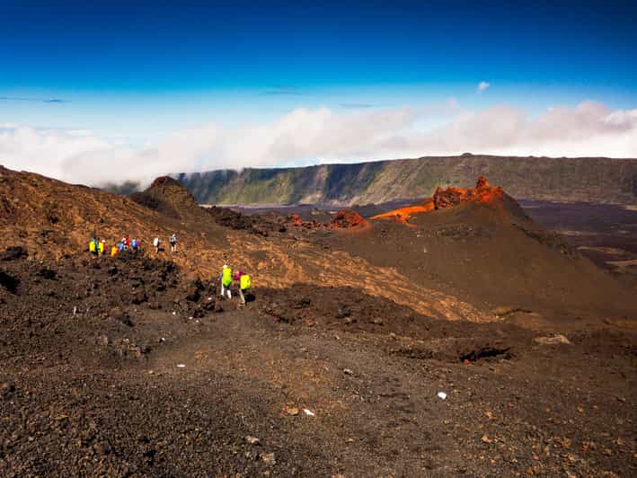 Réunion Piton de la Fournaise Volcano off trail Hike GetYourGuide
