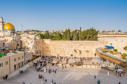 Desde Tel Aviv: aspectos destacados de la ciudad vieja de JerusalénDesde Tel Aviv: Aspectos destacados de la Ciudad Vieja de Jerusalén en francés