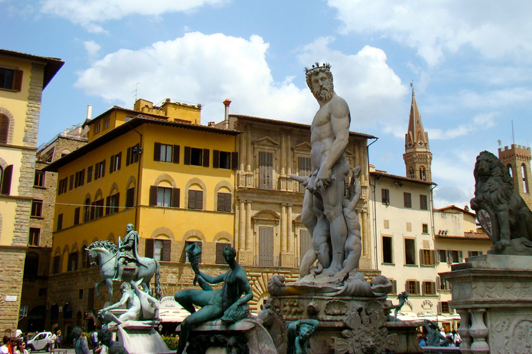 Firenze: tour a piedi per bambini in Piazza della Signoria