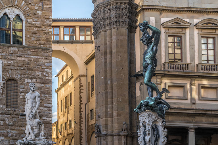 Florens: Piazza della Signoria: Barnens rundvandring