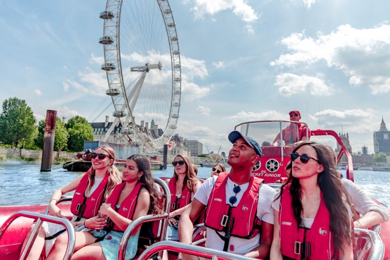 Londres: tour familiar en lancha rápida por el río TámesisEntrada individual
