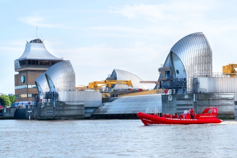 Londen: Break the Barrier SpeedboottochtBreek de barrière Speedboottocht - Gedeelde rit