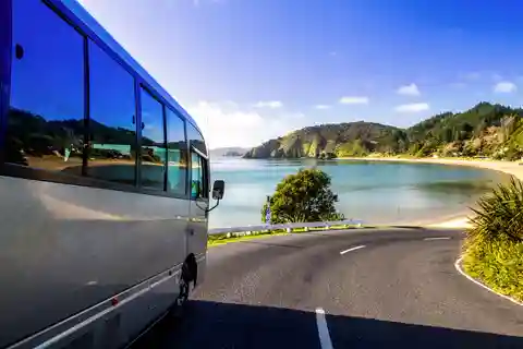 Russell: excursão turística de 1 hora de ônibus e Long Beach