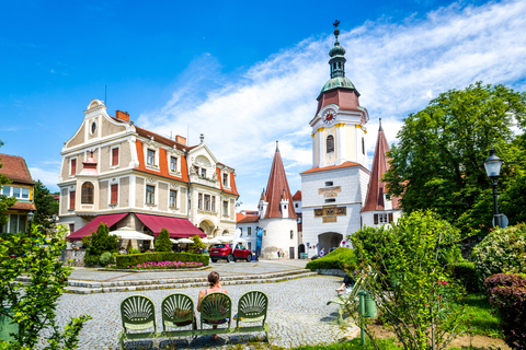 Viena: Abadía de Melk, Wachau, viaje privado al valle del DanubioExcursión privada de día completo con el castillo de Hinterhaus