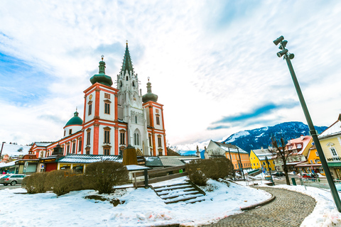 Vienne : visite privée de la basilique de Mariazell et de l'abbaye de MelkVisite entièrement guidée d'une journée à Mariazell et Melk