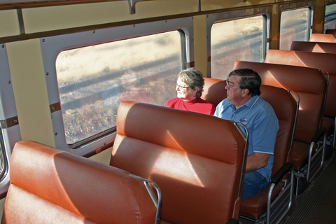 Williams: Grand Canyon Railway Tickets with Guided Bus Tour First Class Train Ticket + Bus Tour with Lunch