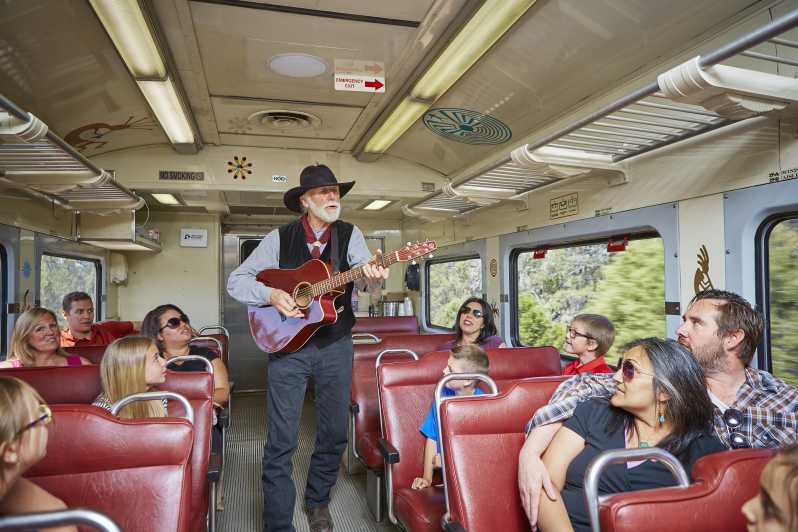 Williams: Grand Canyon Railway Tickets with Guided Bus Tour