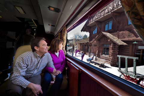 Williams: Grand Canyon Railway Tickets with Guided Bus Tour First Class Train Ticket + Bus Tour with Lunch