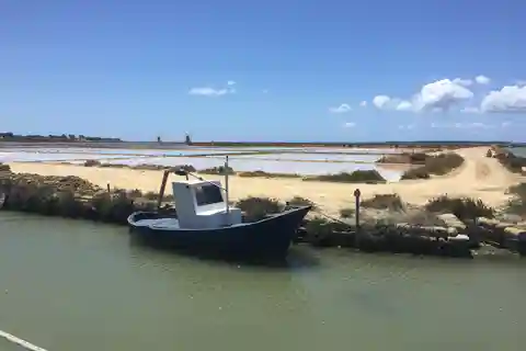 From Trapani: Stagnone Islands of Marsala and salt pans