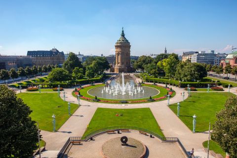 Mannheim: passeio guiado a pé, Mannheim moderno e histórico