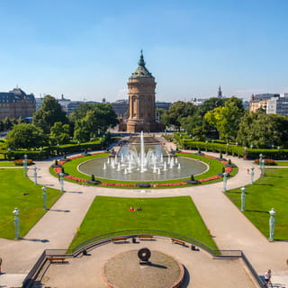 Mannheim: passeio guiado a pé, Mannheim moderno e histórico