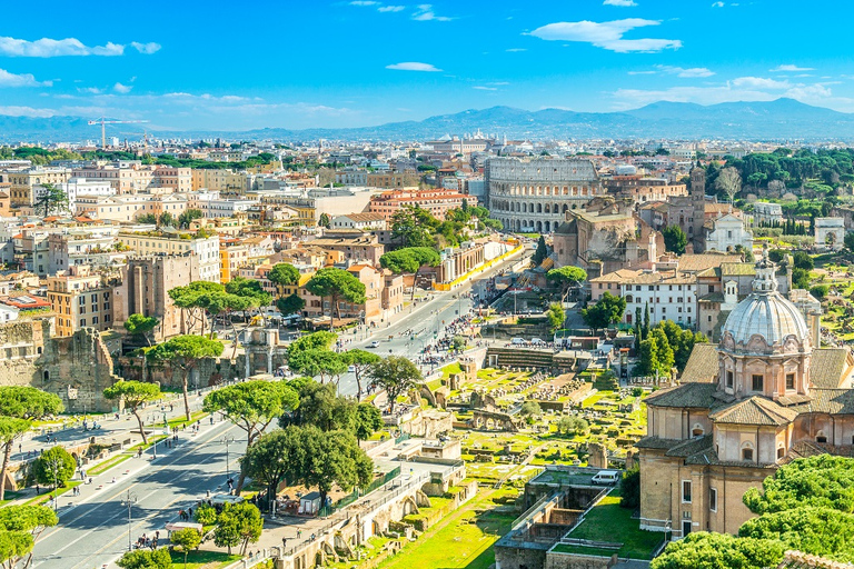 Rome: Colosseum Arena, Roman Forum, and Palatine Hill Tour Group Tour in English