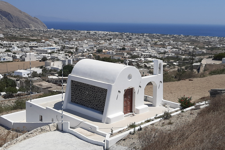 Santorin: expérience privée de 5 heures sur les joyaux cachésExpérience privée non touristique de 5 heures en anglais