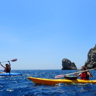 De Nerano: excursion en kayak dans la baie de Leranto