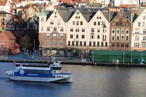 Bergen: City Sightseeing, Fjord Cruise & Mt Fløyen Funicular