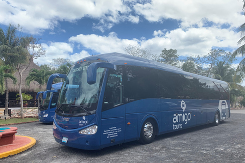 Cancún: Tour particular pelas ruínas de Chichen Itza e Yaxunah com CenoteTour privado com pick-up