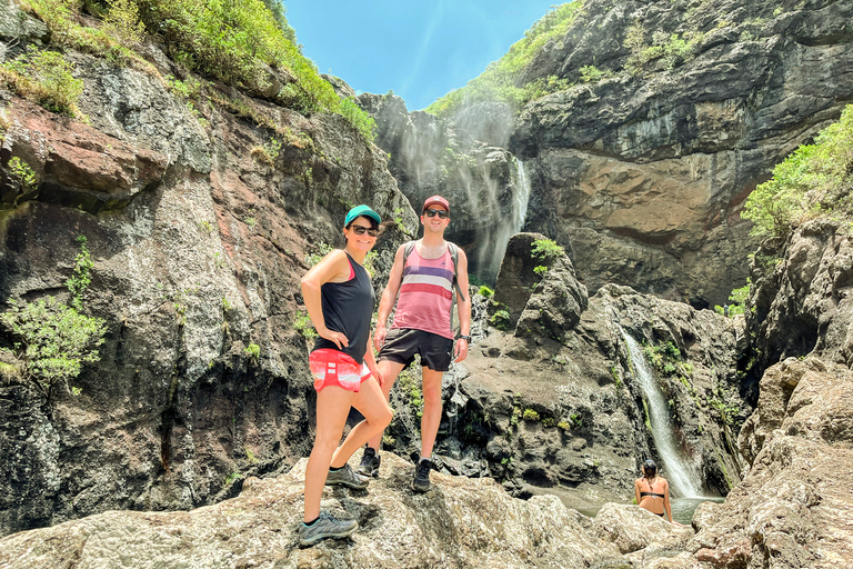 Mauritius: Tamarind Falls begeleide wandeling met lunchMauritius: begeleide wandeling van 5 uur met Tamarind Falls met lunch