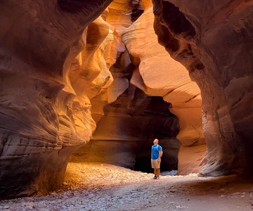 Page/Kanab: Abenteuerliche Buckskin Gulch Tageswanderung