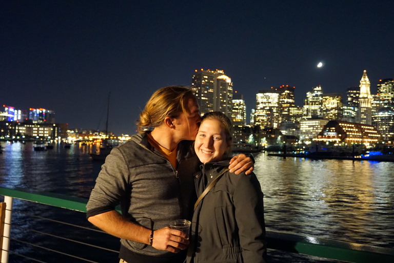 Boston: City Lights Sightseeing Cruise on Classic Boat