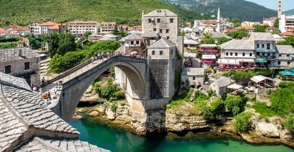 Von Dubrovnik aus: Mostar und Kravice Wasserfälle Private Tour