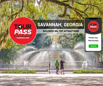 Savannah: Full Admission Tour Pass für 30+ Touren