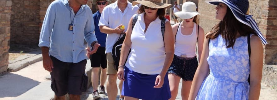 Visite à pied de Pompéi de 3 heures