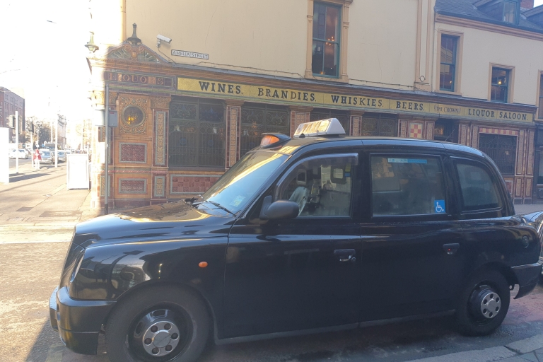 Belfast: tour privado de murales en taxi negro