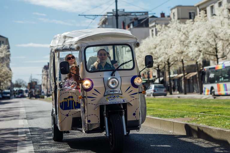 Angers: Street Art ride in an electric Tuk Tuk