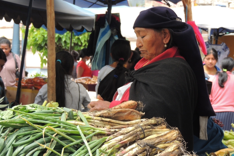 Van Quito: Otavalo Indian Market en Rose Farm Shared Tour