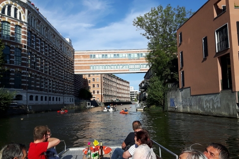Leipzig: begeleide motorboot-sightseeingcruiseLeipzig: Rondvaart met motorboot