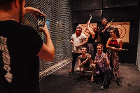 Bristol: Urban Axe Throwing Experience