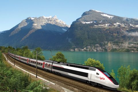 Von Zürich aus: Eurail Global Mobile Pass