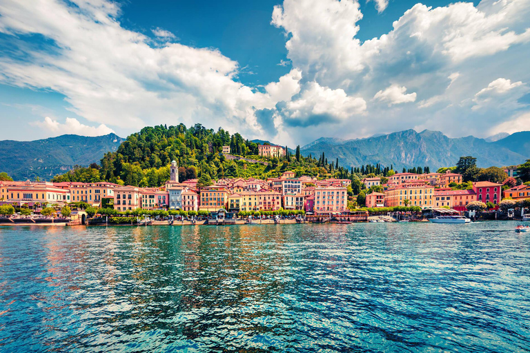 From Milan: Full-Day Trip to Como and Bellagio Public Boat cruise