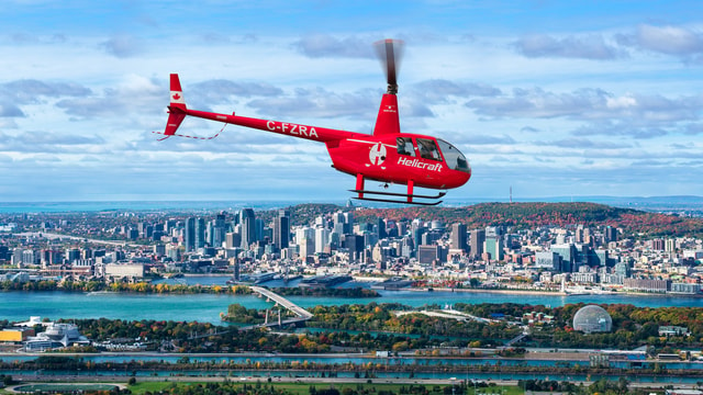 Visit Montreal Guided Helicopter Tour in Brossard, Quebec, Canada