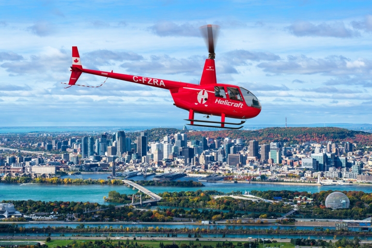 Montreal: Guided Helicopter Tour Montreal : Tour de Montreal