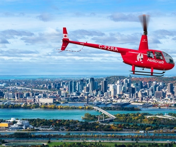 Montréal : Visite guidée en hélicoptère