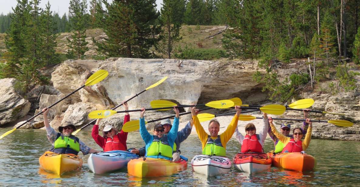Grant Village: Yellowstone Lake Guided Sea Kayak Tour