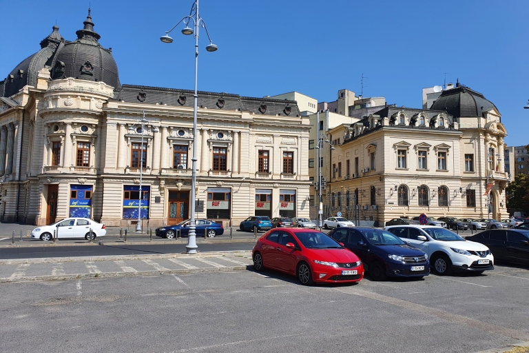 Bucarest: visite en voiture des points forts de la villeOption standard