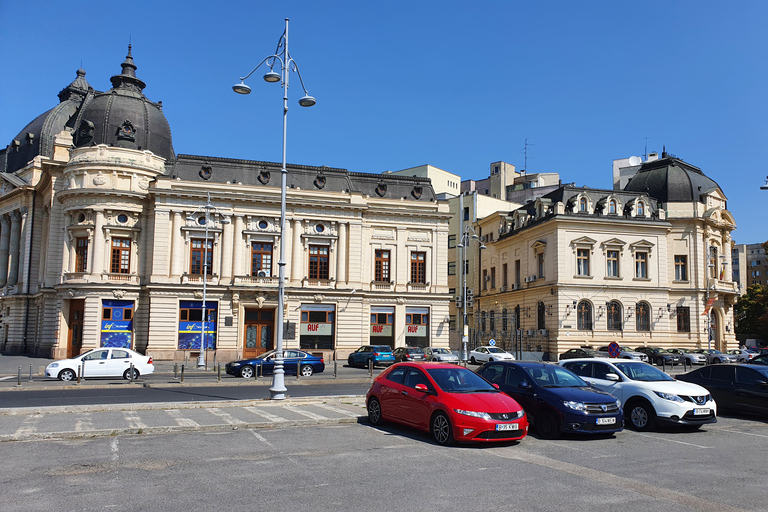 Bucarest: visite en voiture des points forts de la villeOption standard