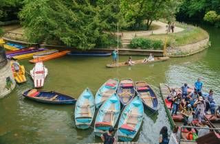 Oxford: Stocherkahnfahrt auf dem Fluss Cherwell