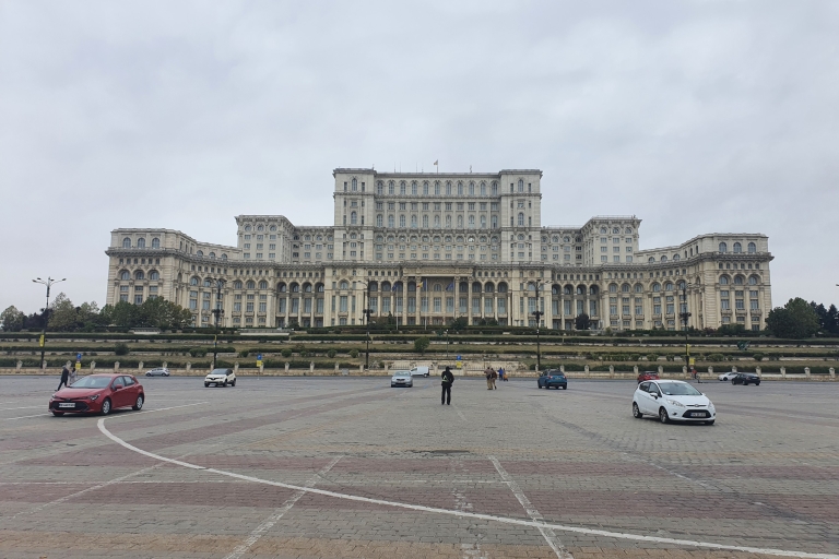 Bucarest: visite en voiture des points forts de la ville privée