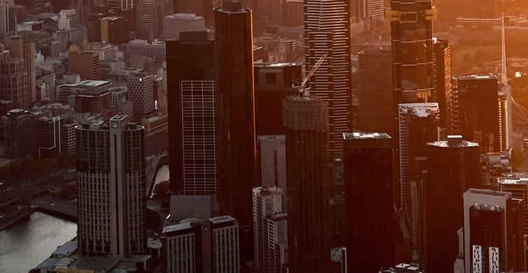 Hot Air Balloon Over Melbourne at Sunrise photo 10