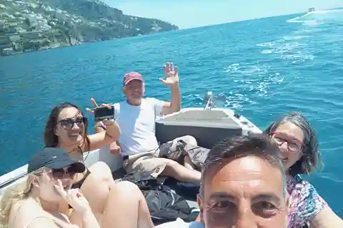 Capri Island privat tur från Sorrento - Motorbåt 28ft