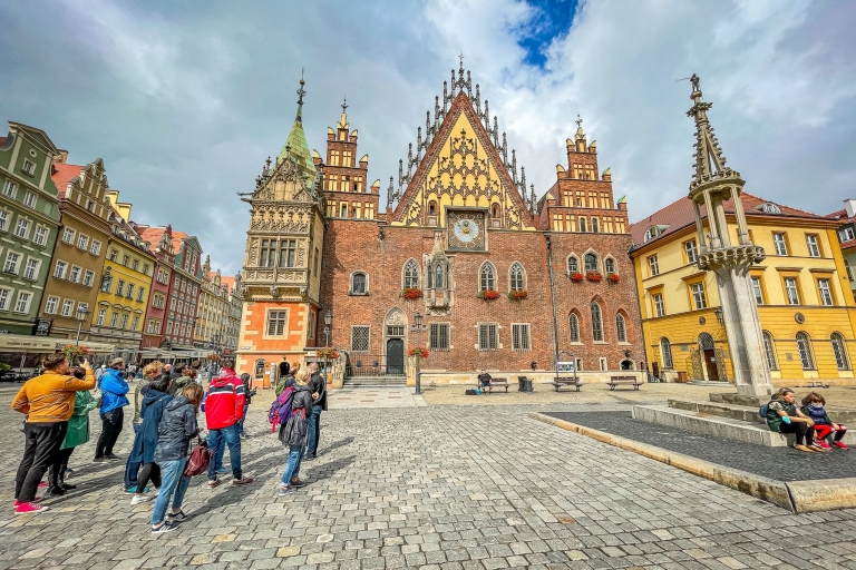 Wrocław: visite guidée à pied de la vieille ville et d'Ostrów TumskiWrocław : Visite guidée à pied de la vieille ville et d'Ostrów Tumski